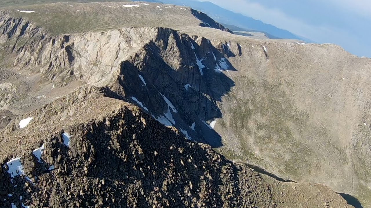 High mountain pass