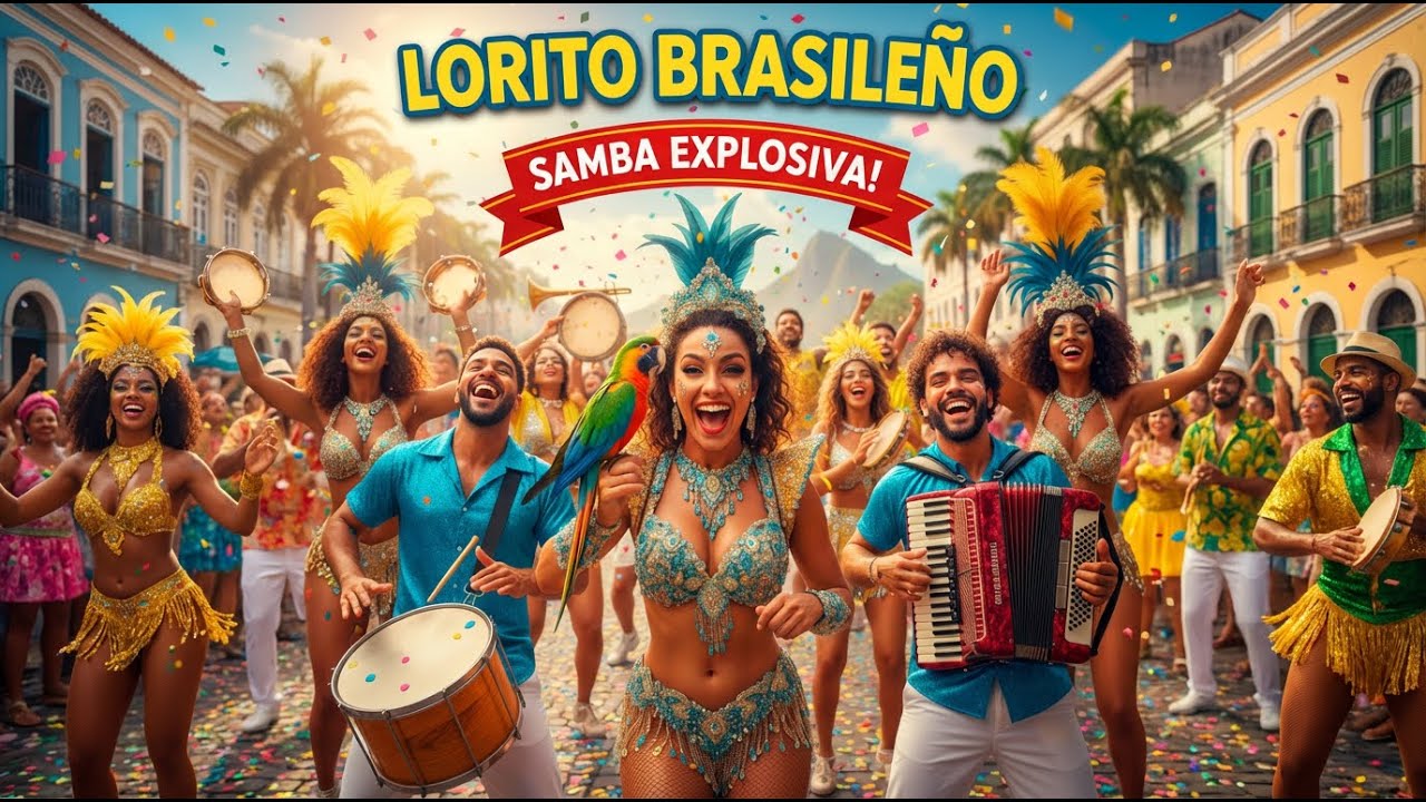 Lorito Brasileño 🦜🇧🇷 | 🎺🪗 #orquestinaradiosordina