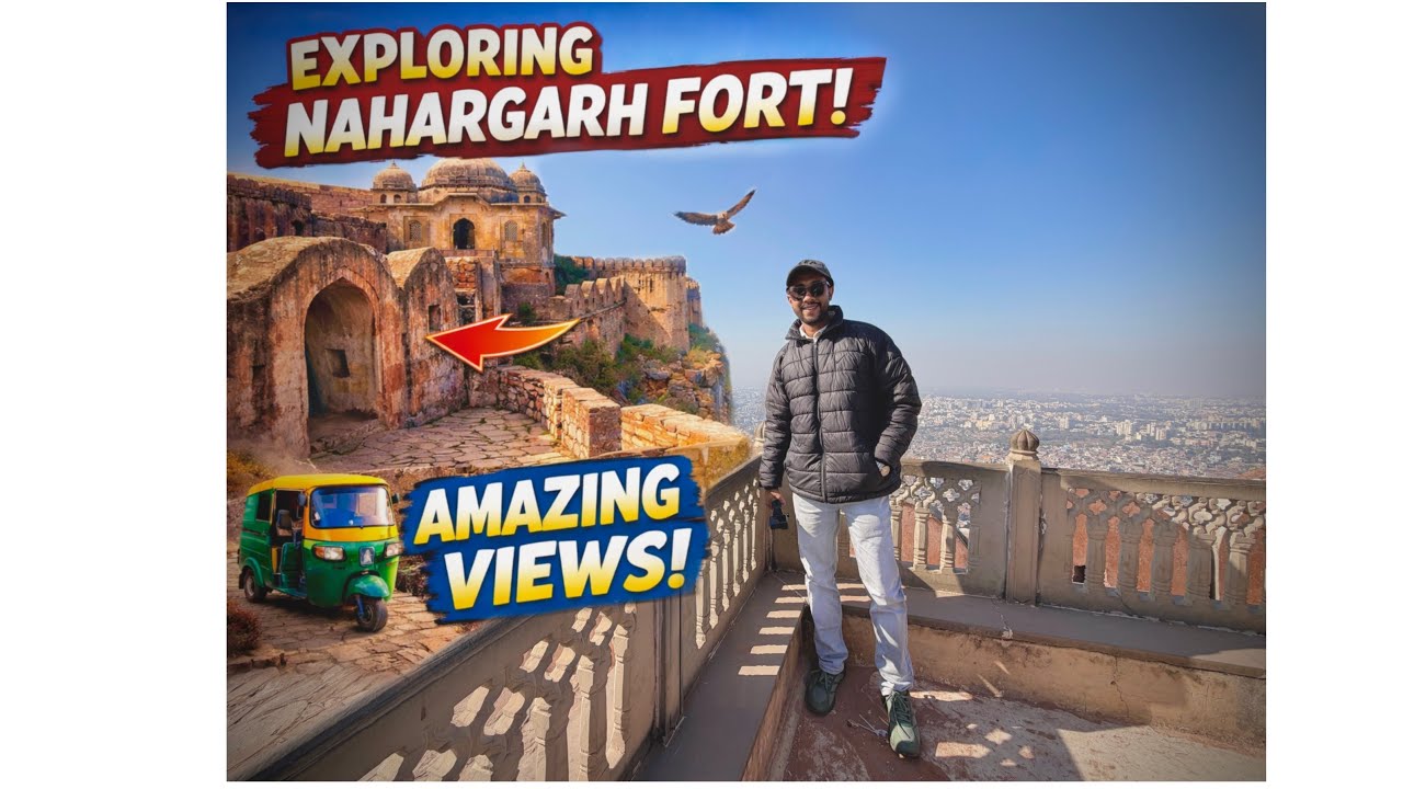 Nahargarh Fort Jaipur Full Tour|Sunset View That Will Blow Your Mind 😍| Nahargarh Fort Complete Tour