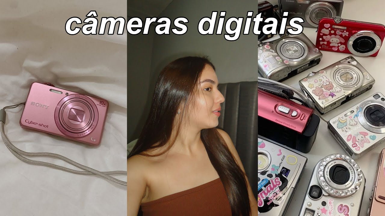 COMPREI minha câmera digital 📸 | SONY cybershot