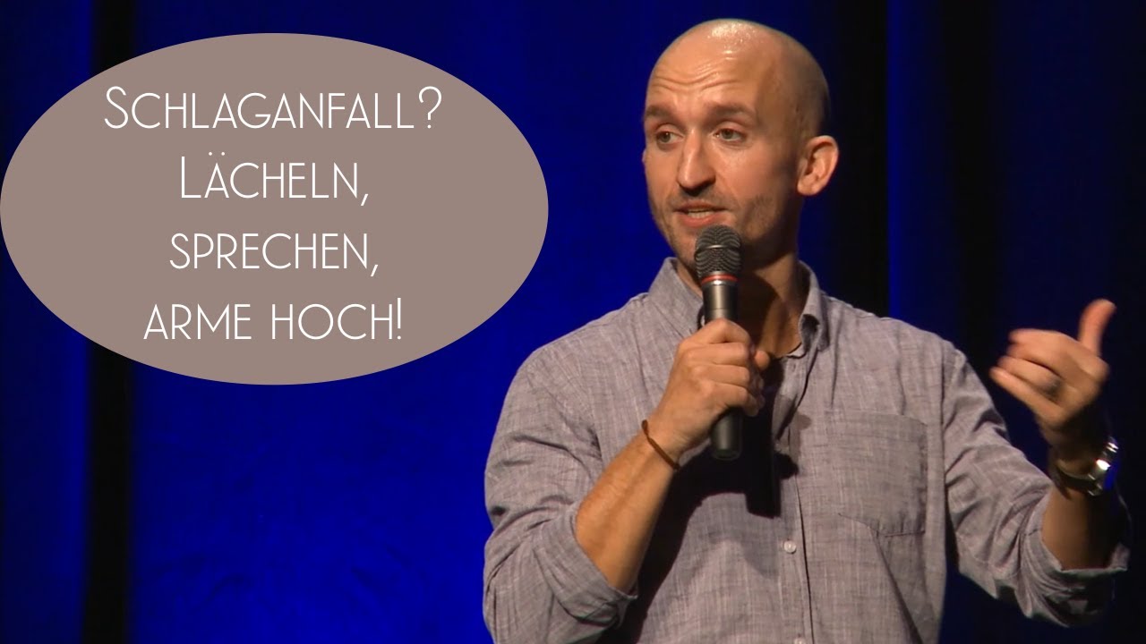 Schlaganfall? Lächeln, sprechen, Arme hoch! | Markus Barth