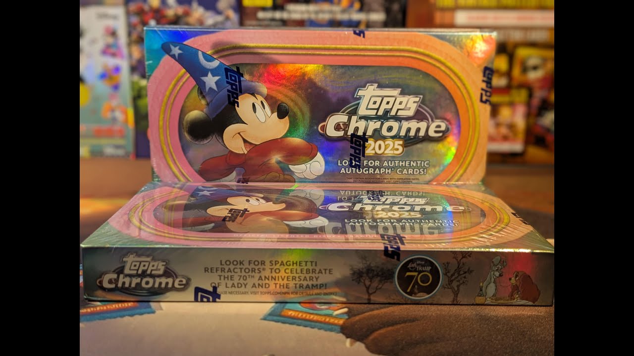 When You Wish Upon a Star!  2025 Topps Disney Chrome Special Rip!