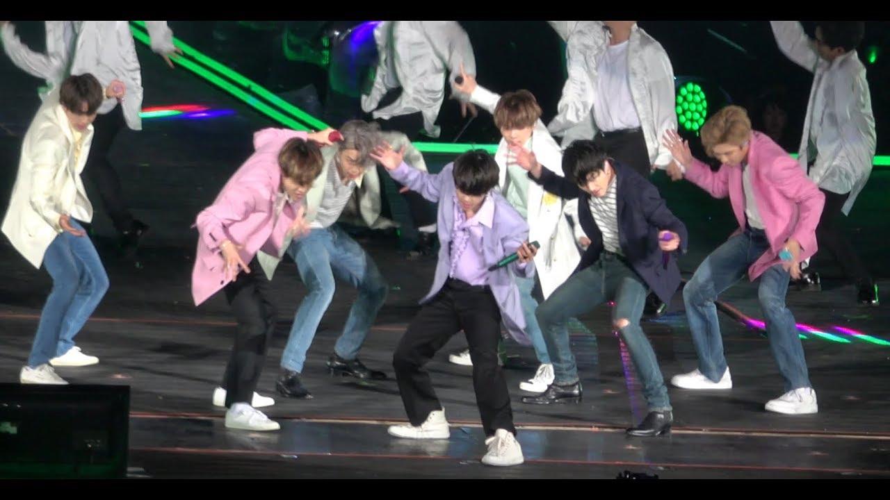 4k 191027 SEOUL SPEAK YOURSELF THE FINAL 방탄소년단 뷔 FOCUS - 뱁새, 불타오르네(FIRE), 런(RUN)