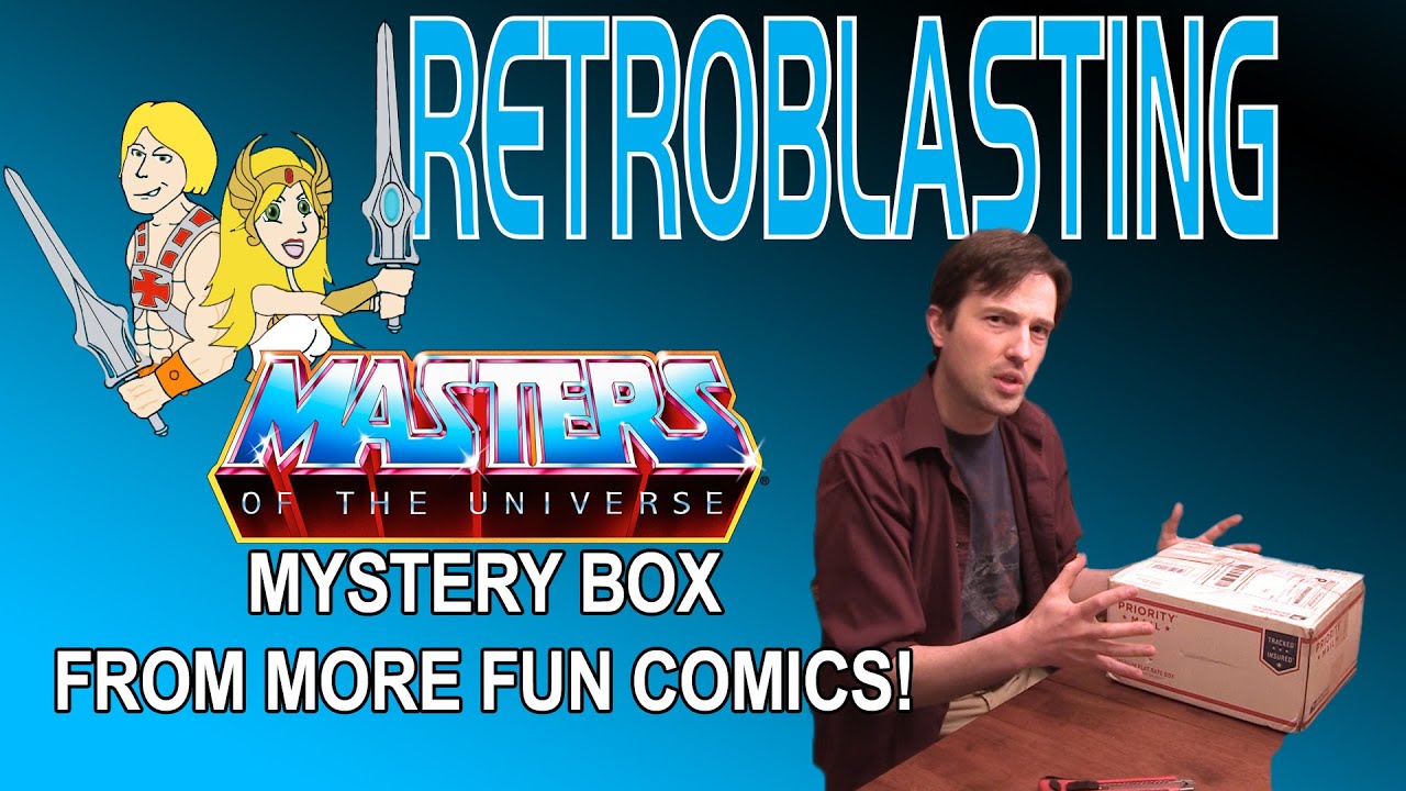 Masters of the Universe MYSTERY BOX! Unboxing More Fun Comics