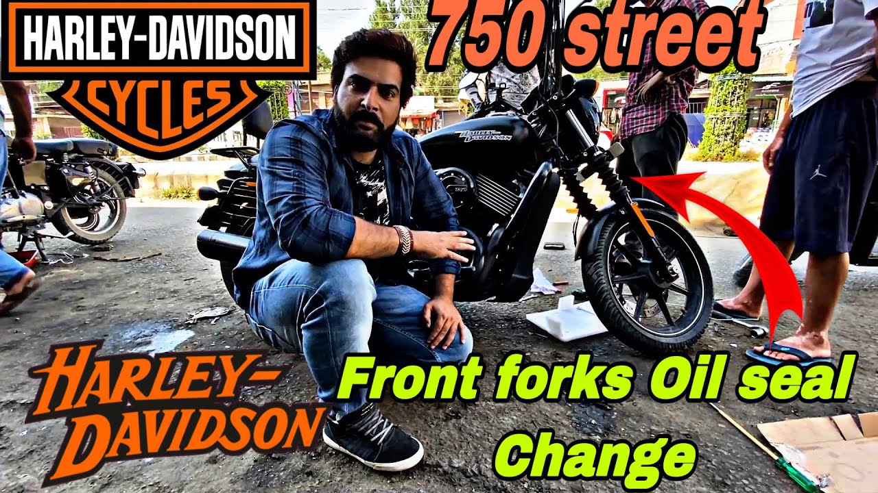 Harley-Davidson 750 Street Front fork oil seal replacement