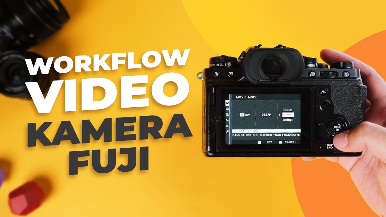 Settingan Workflow Paling Efisien Dengan Kamera Fujifilm Buat Youtuber & Influencer
