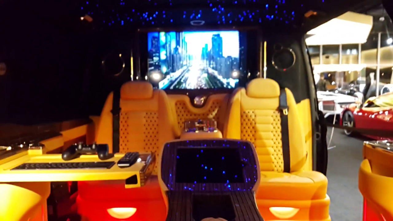 Mercedes V Class DizaynVIP interior walk around
