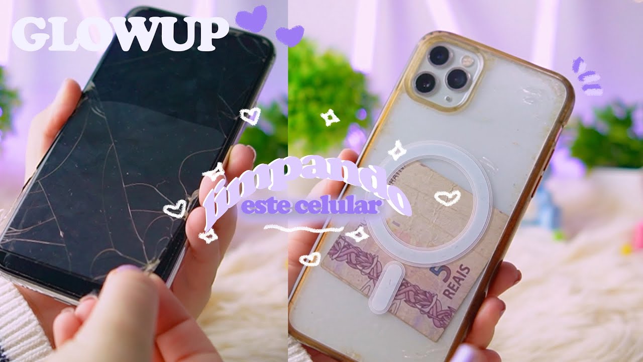 Limpando e organizando este celular 📲🦋🧼GLOWUP iPhone 11 Pro Max