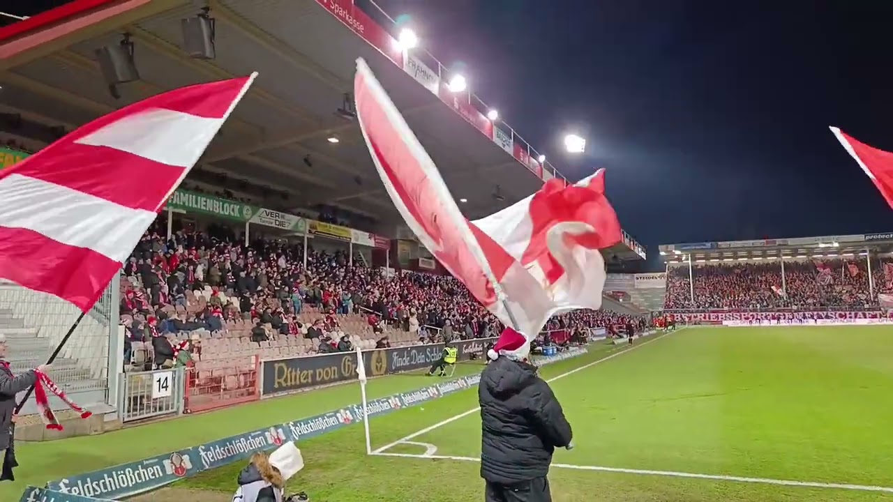 19. Sptg dritte Liga FC Energie Cottbus vs. Jahn Regensburg 