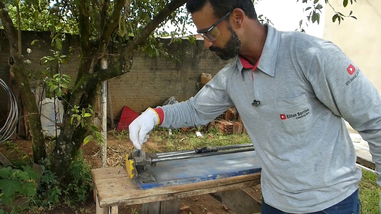 Como Cortar Rodapés De Cerâmica com Riscadeira E Não Quebrar