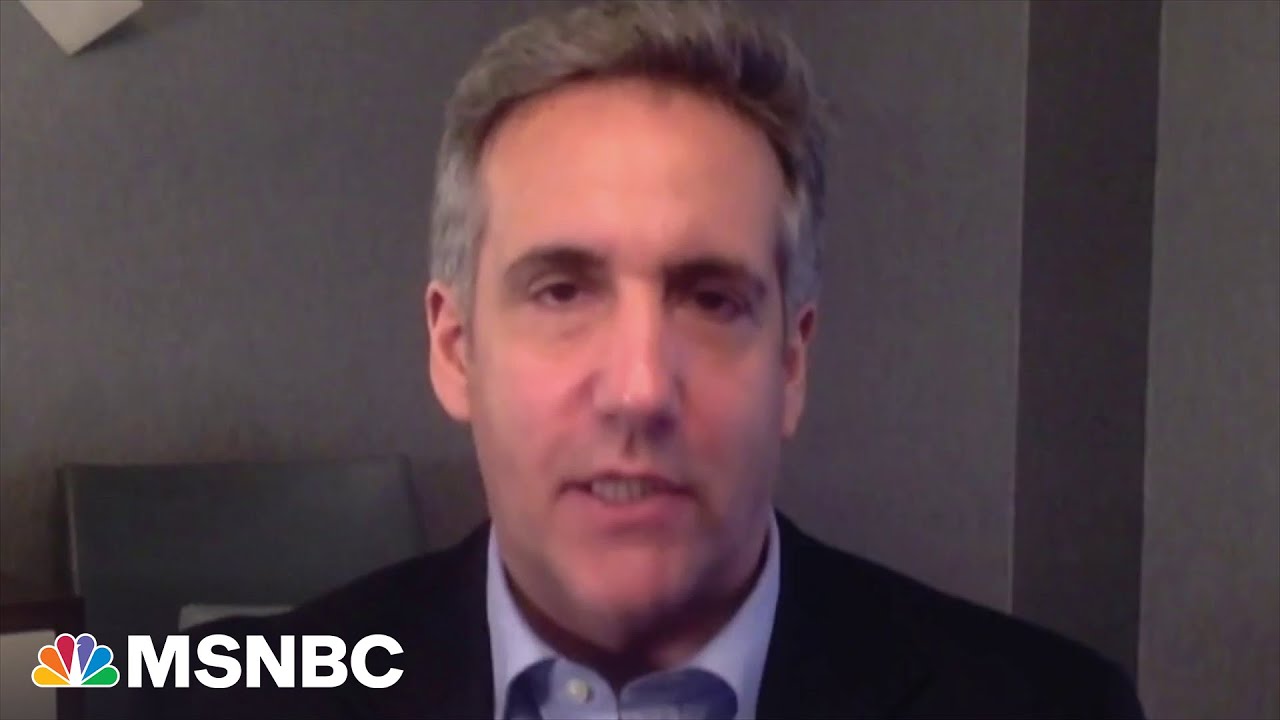‘He can use that info to extort the country’: Michael Cohen on Trump