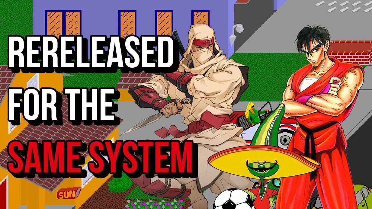 Games That Got Rereleased for the Same System