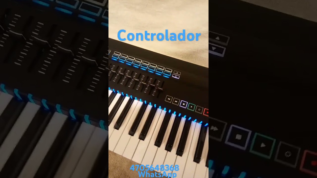 Controlador Novation 61 Teclas SL MK3 Disponible