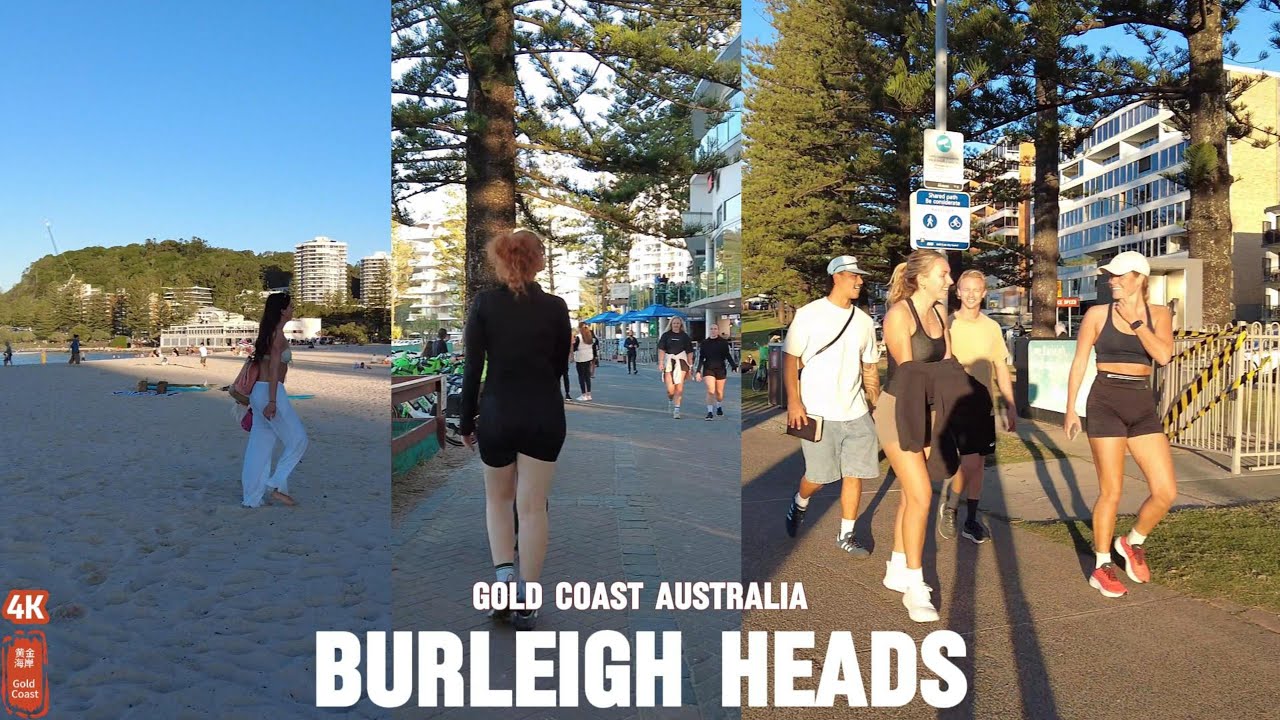 [4k] Explore Burleigh Heads Friday 12 July 2024 | Gold Coast | Queensland | Australia
