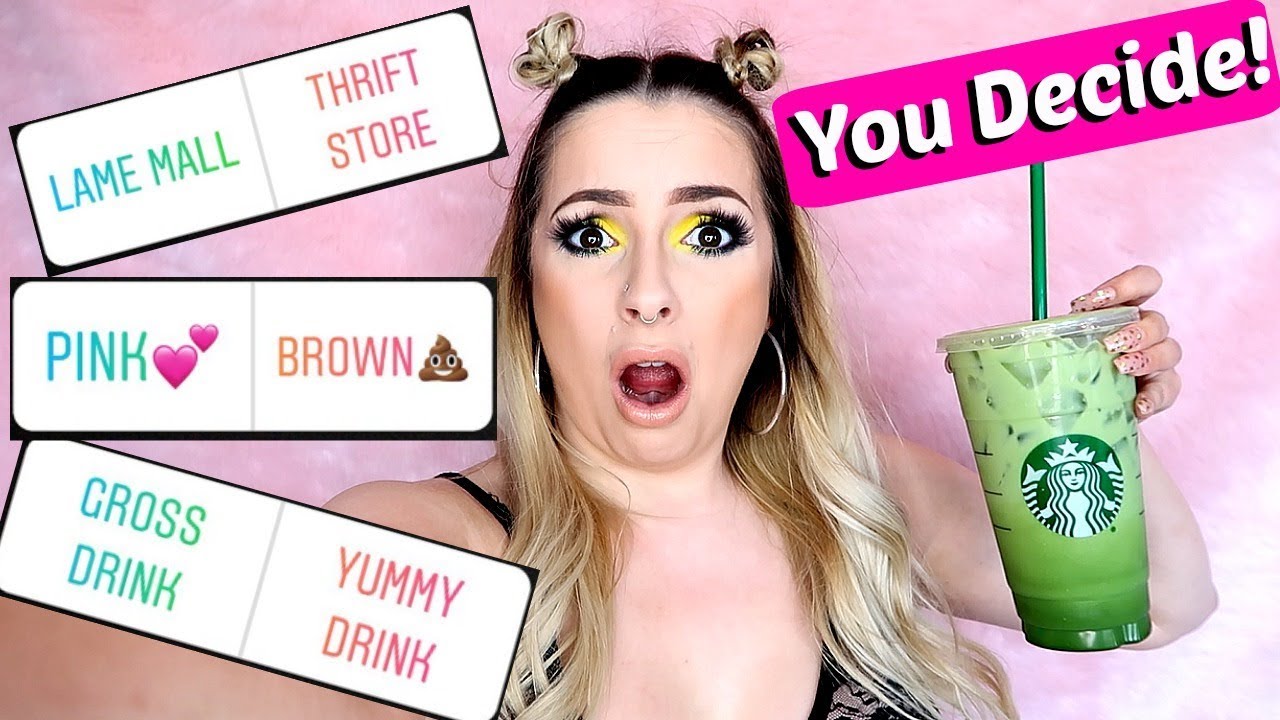 MY INSTAGRAM FOLLOWERS CONTROL MY LIFE FOR A DAY!