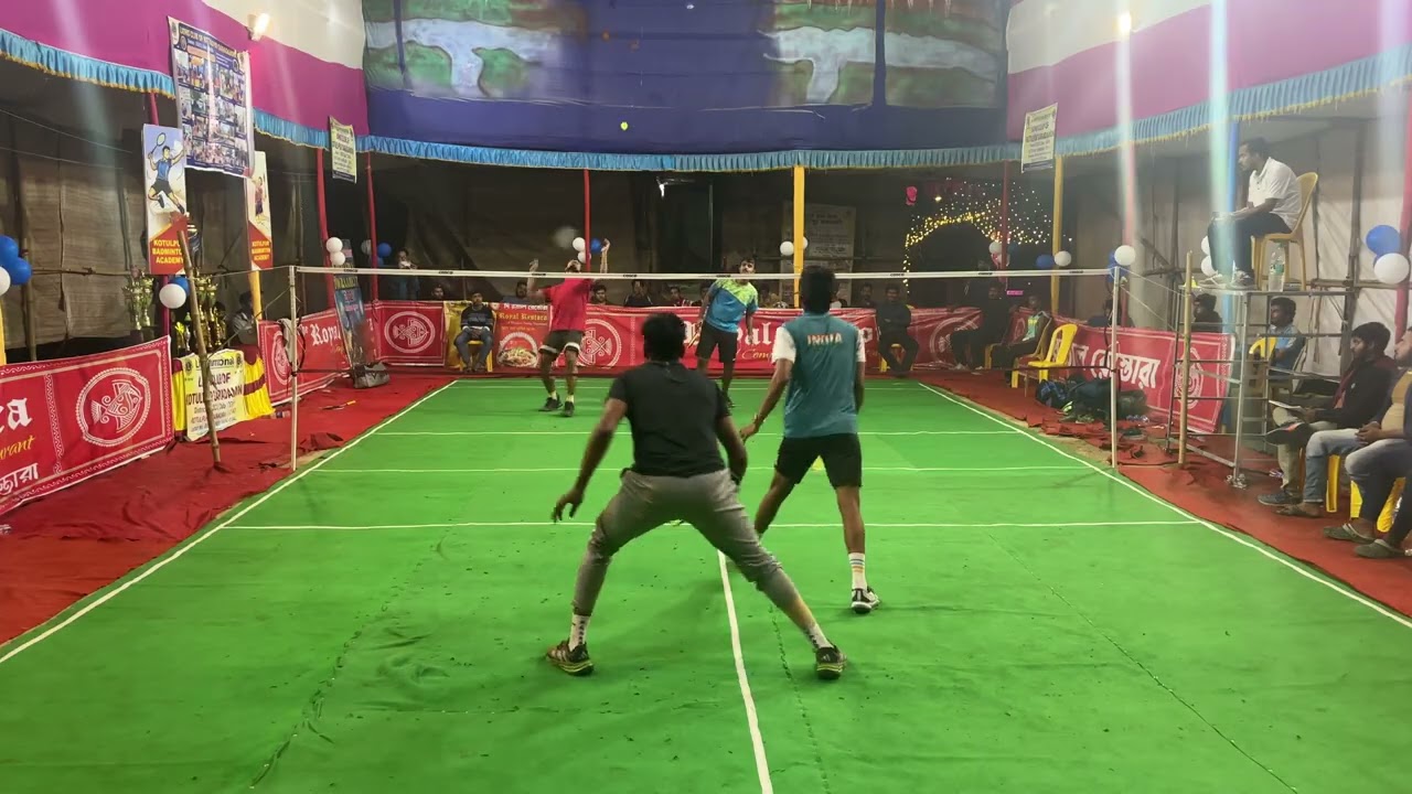 Yash Sandipan vs Nilanjan Anirman 🥇#badminton #kotulpur #badmintonlovers #matches 