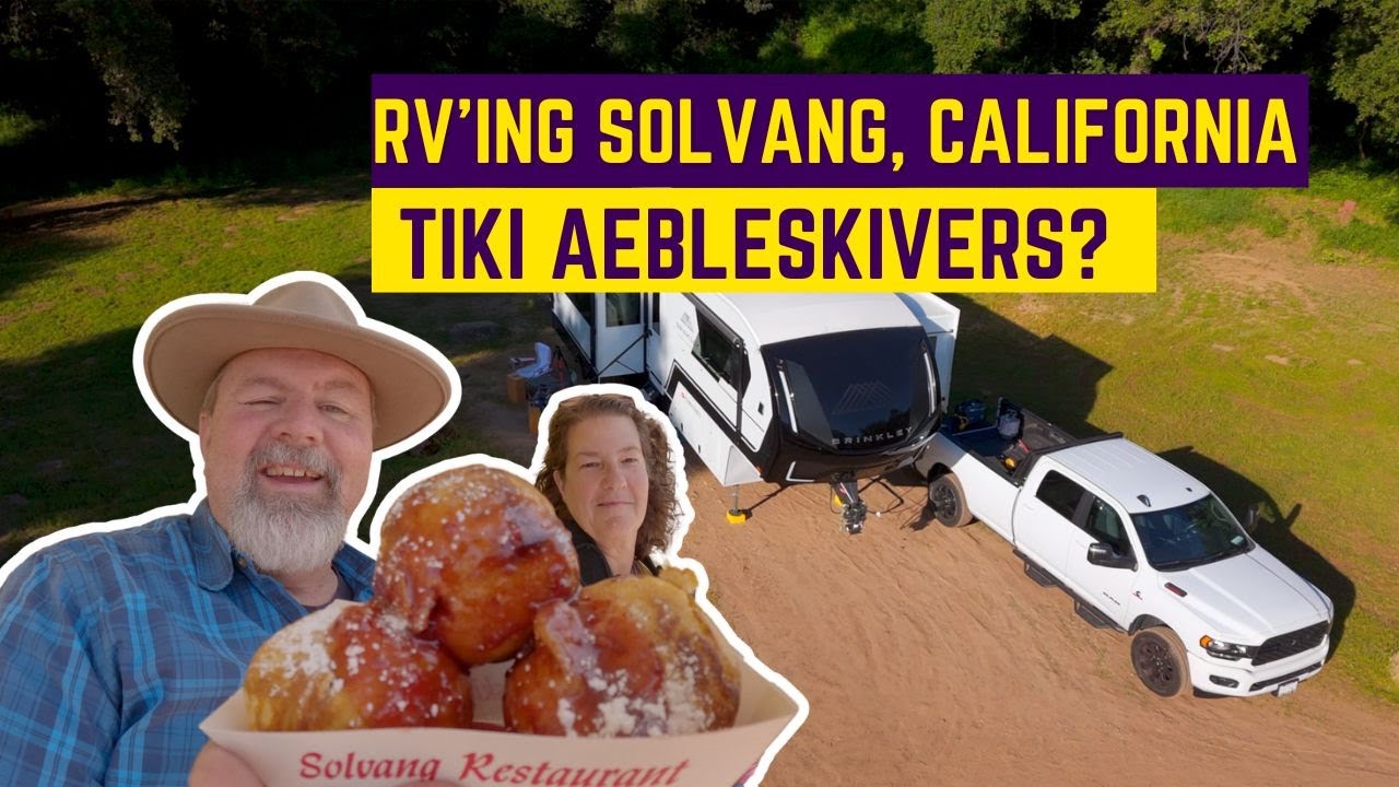 RV Living Full-Time: Boondocking in Paradise Campground & Exploring Solvang, California Adventures!