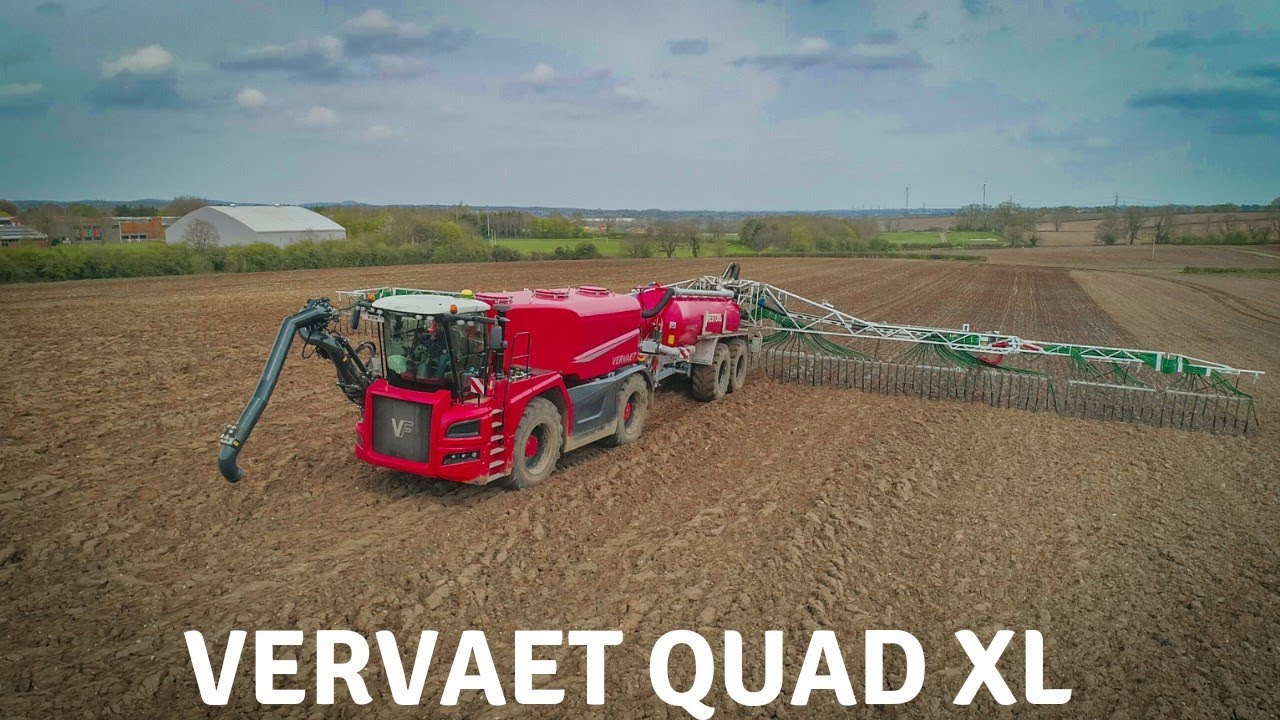 Vervaet Quad XL & 36m Vogelsang dribble bar - Prestons Agricultural Contractors