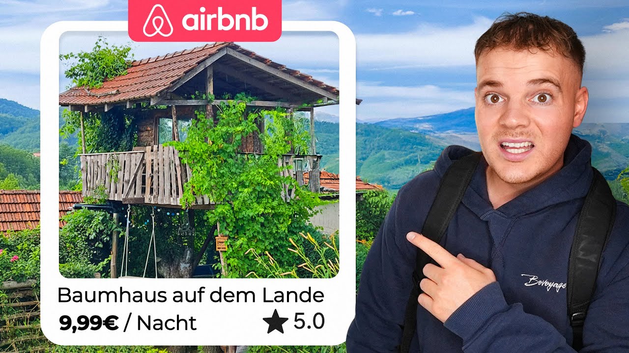 Ich übernachte im günstigsten Airbnb in Deutschland..
