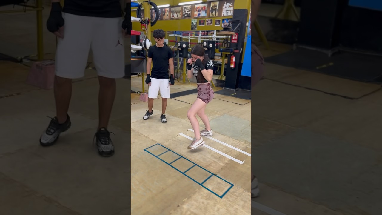 Recoger el pie de atr&aacute;s ✍🏼🔥 #sencillo #tutorial #escalera #boxeo #boxing #boxingtraining #viral