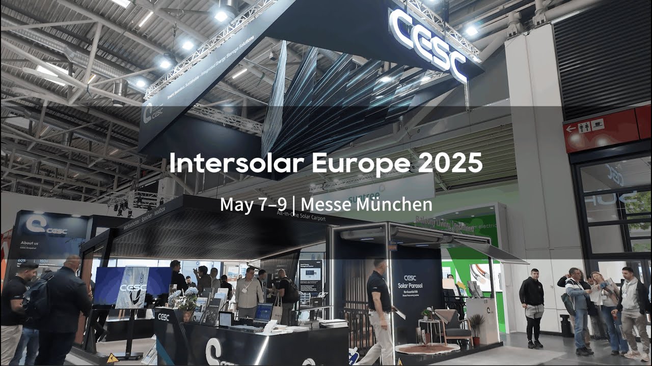 See CESC at Intersolar Europe 2025! ✨