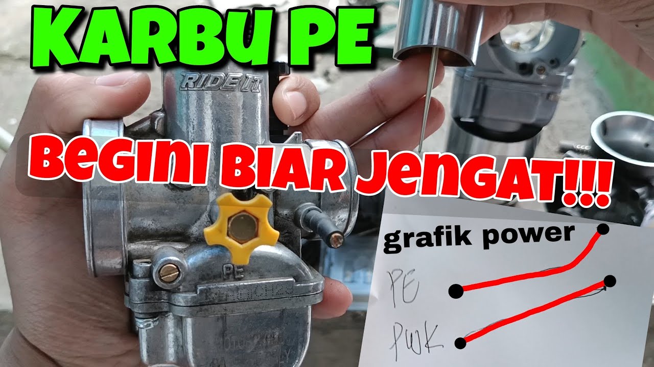 Cara Seting Karbu Super Jengat Responsip