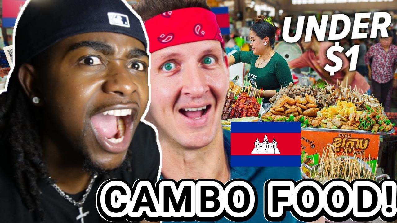 🇰🇭 CAMBODIA STREET FOOD SO GOOOOD!!! 🤤🔥 DMs OPEN