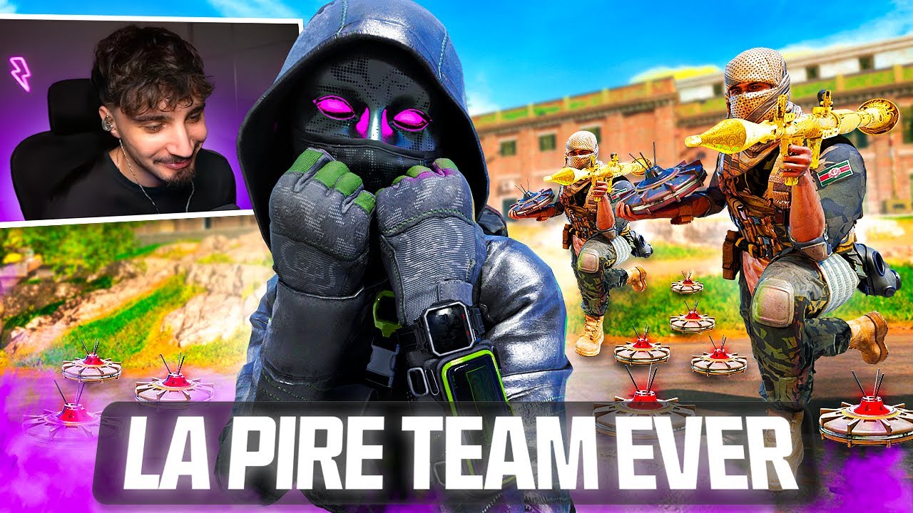 J'AI RENCONTR&Eacute; LA PIRE TEAM EVER SUR WARZONE 😂