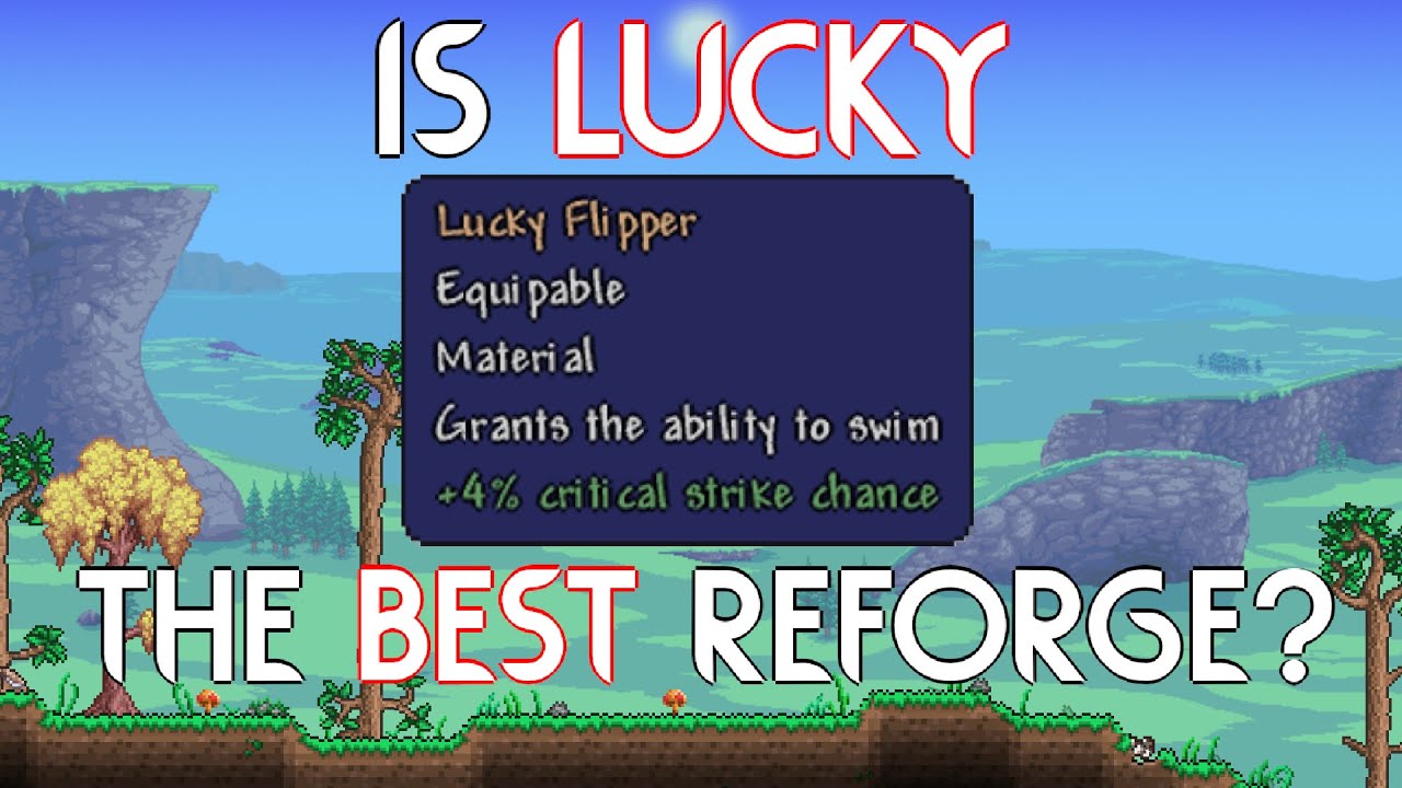 How good is the lucky reforge?