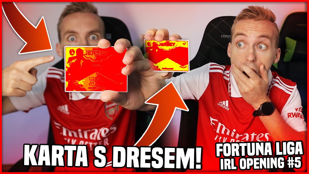 KARTA S DRESEM HRÁČE! 😱🔥 FORTUNA LIGA KARTIČKY #5