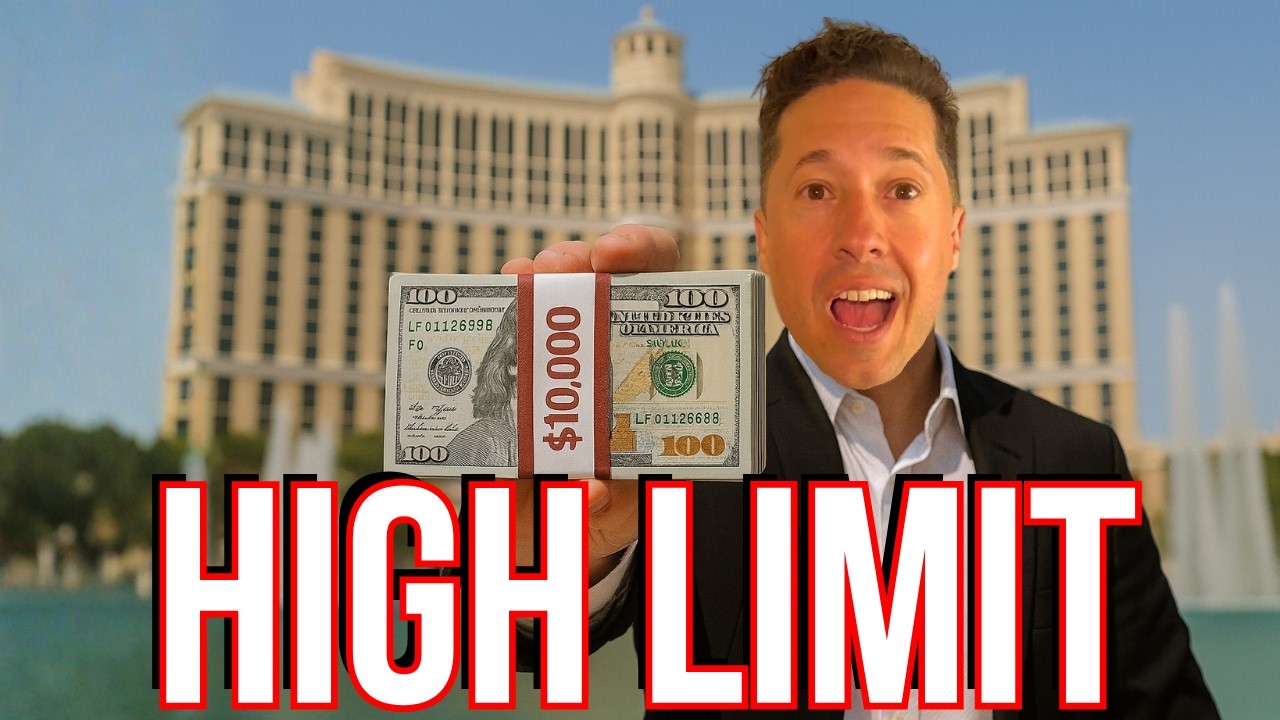 БОЛЬШОЙ! БЛЭКДЖЕК С ВЗНОСОМ $10,000 в Bellagio Las Vegas