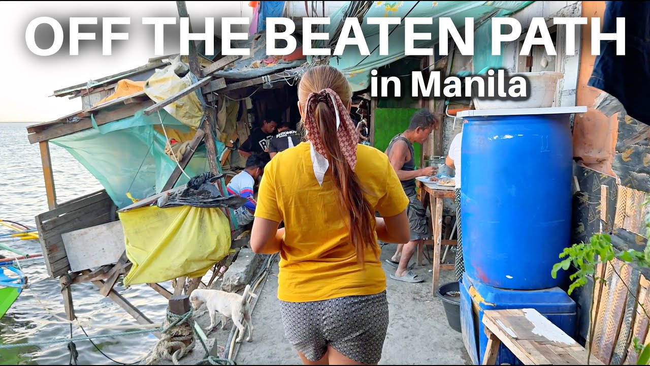 Inside the Back Alleys of Manila Philippines [4K]