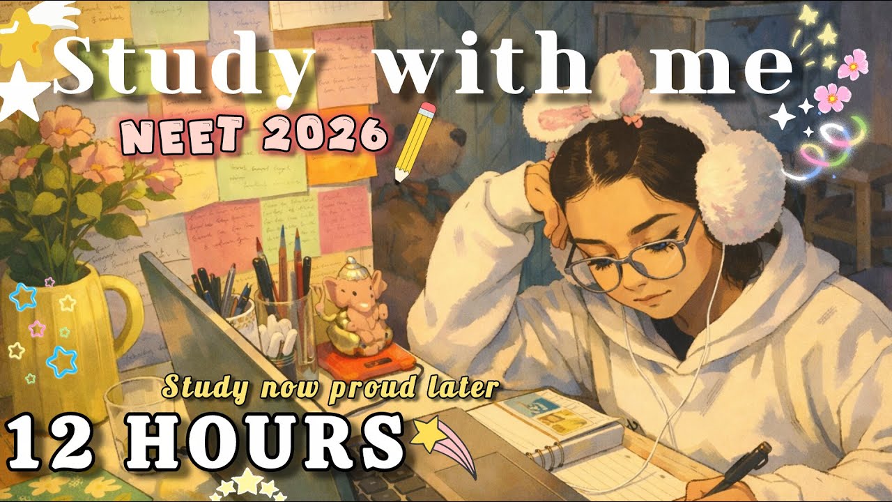 14-Hour NEET Daily Intensive LIVE 🔴 | 5AM–12PM & 2PM–9PM