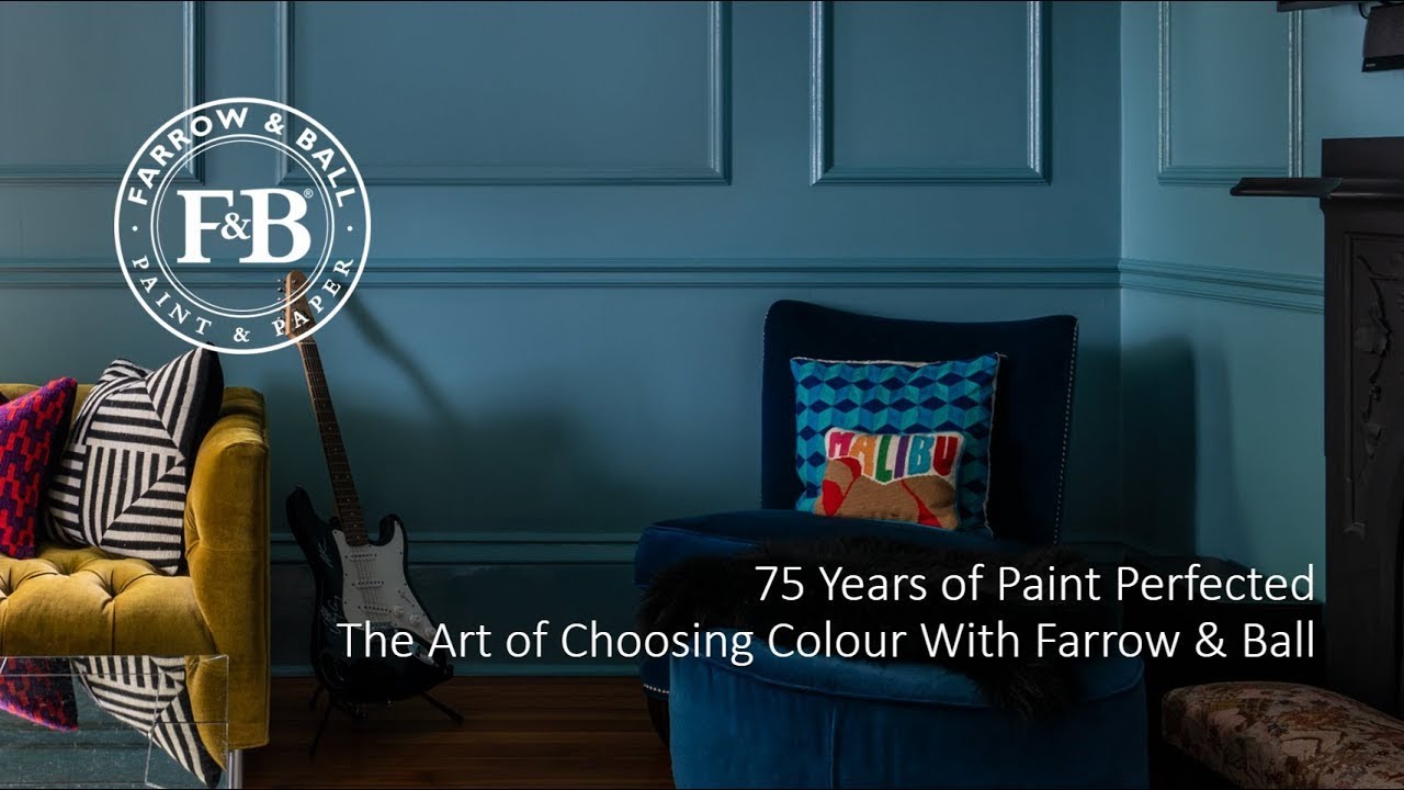 “75 Years of Paint Perfected: The Art of Choosing Colour with Farrow & Ball”  with Gunnar Olivier