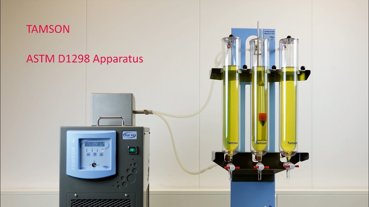 Tamson ASTM D1298 density by hydrometer apparatus