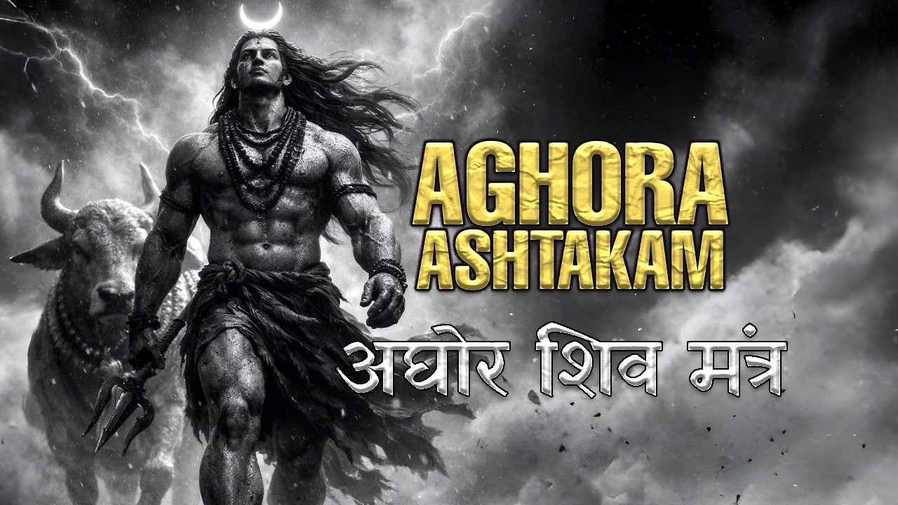 Shri Aghora Ashtakam | Destroy Fear, Negativity & Enemies | Shiva Mantra
