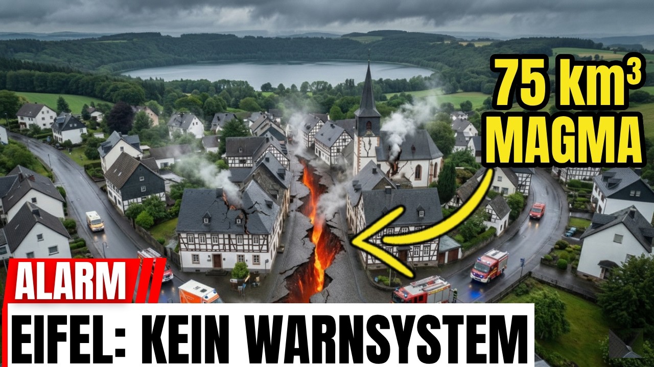 ALARM: 75 km³ Magma unter der Eifel entdeckt — „Der Vulkan ist nicht erloschen