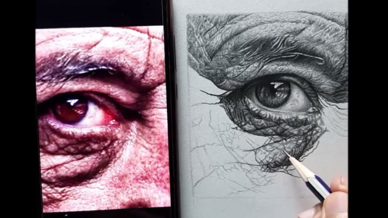 How to Draw Realistic Eyes with  Pencils