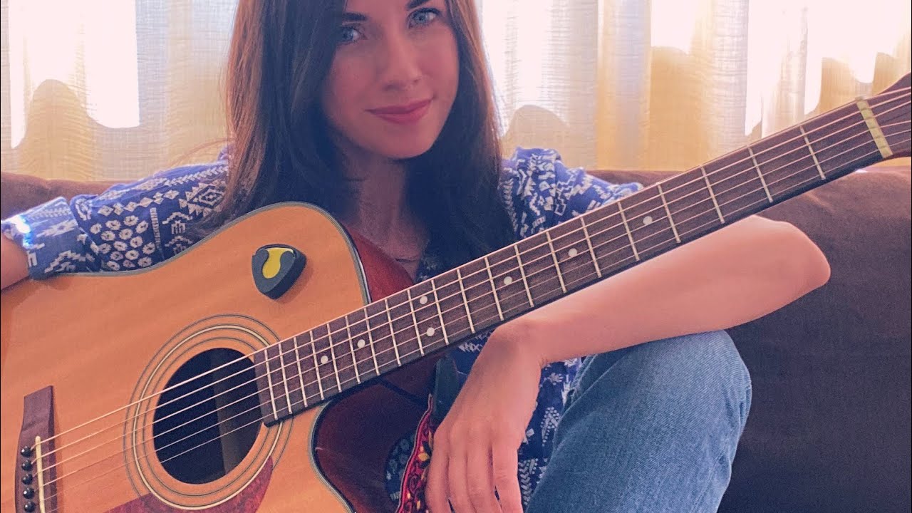 Desert Rose (Sting) Acoustic Cover ||Viktoria Keski Guitar Cover