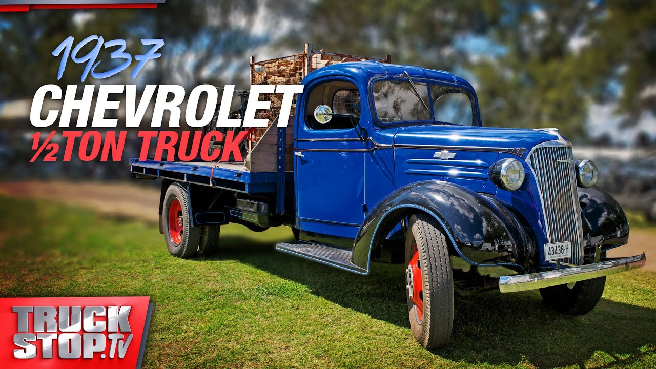 1937 Chevrolet at the Clarendon Classic - TRUCKSTOP TV
