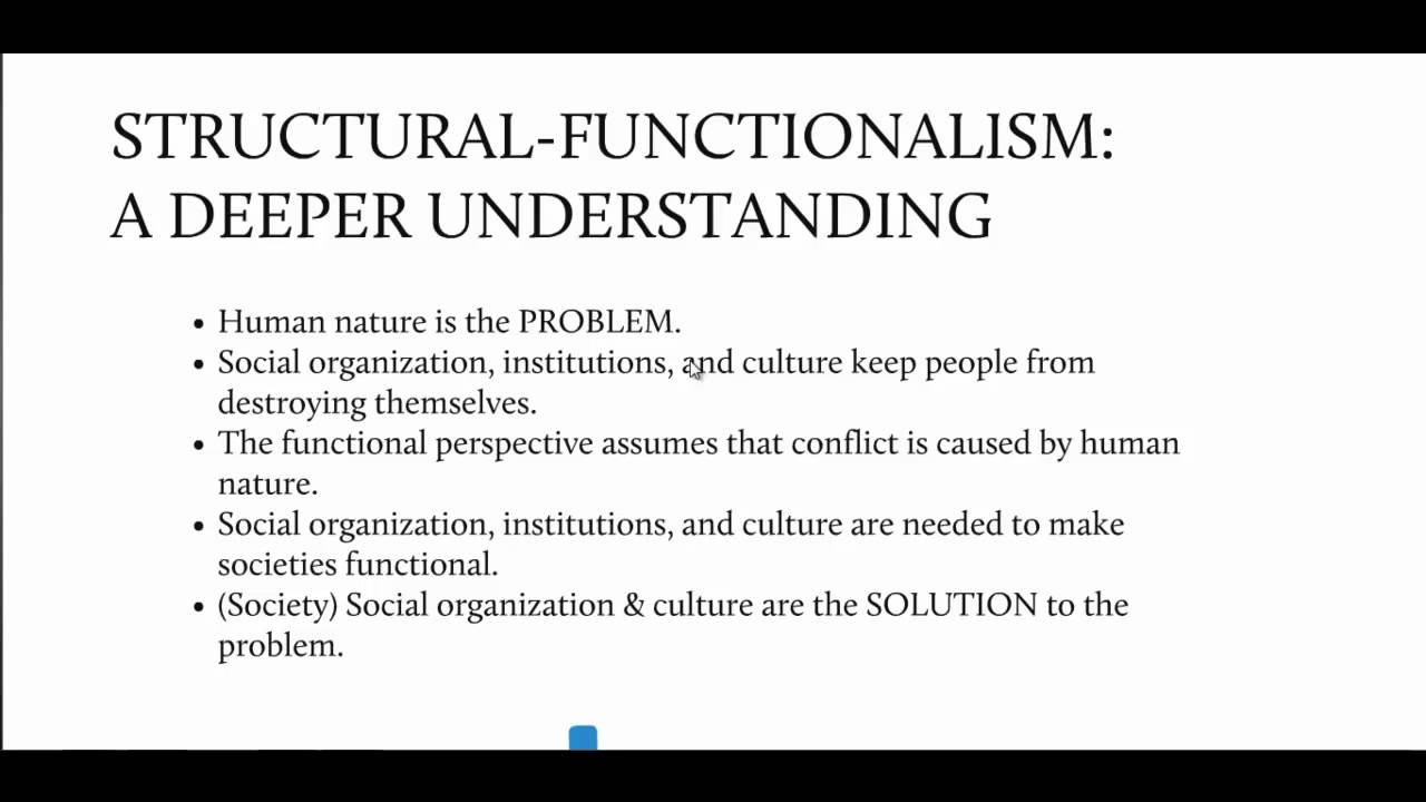 Introducing Structural Functionalism
