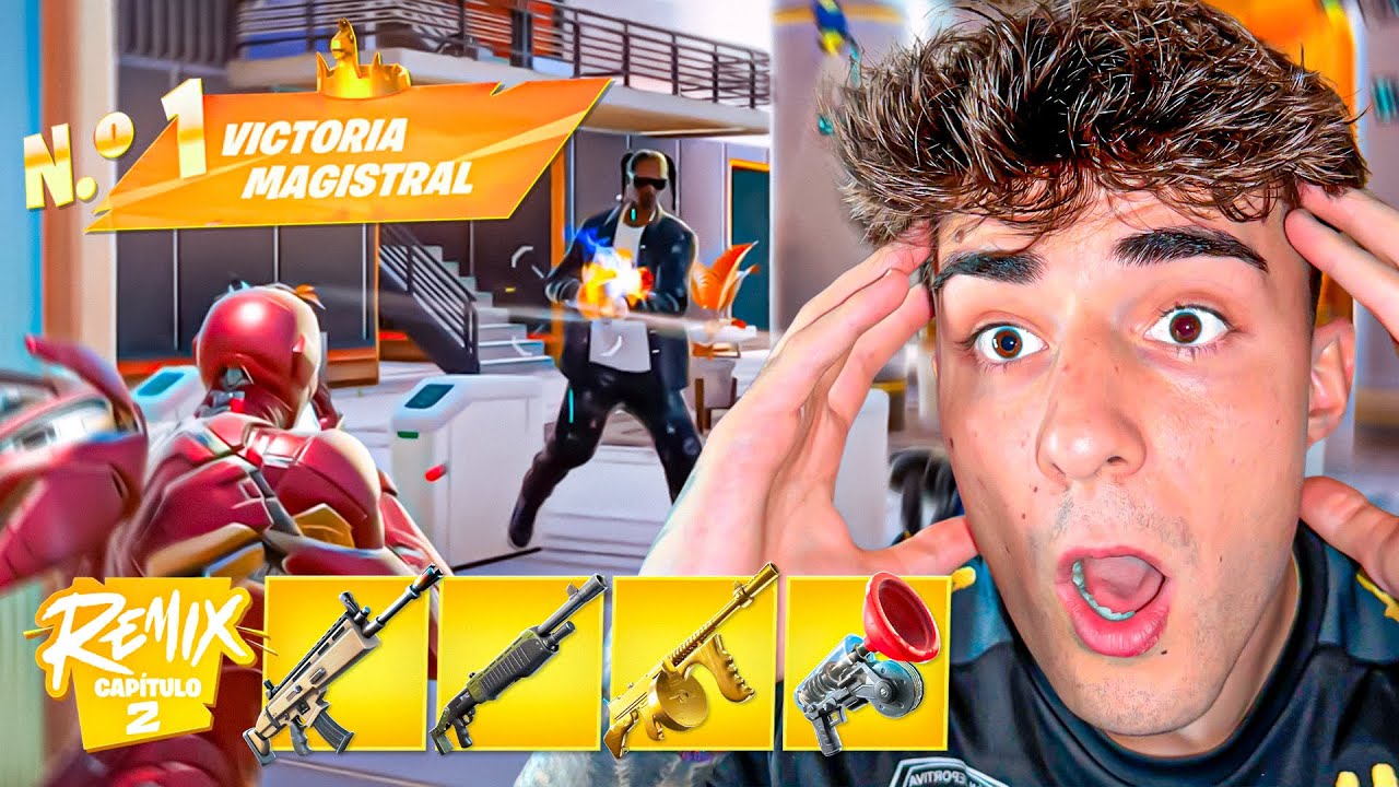 MI PRIMERA VICTORIA en FORTNITE REMIX: CAP&Iacute;TULO 2