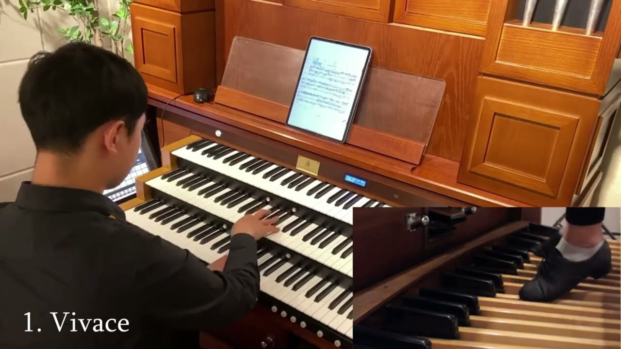 [BWV 526] J. S. Bach Trio Sonata no. 2 in c minor (3악장 재녹음) l Organist Young Tae Han