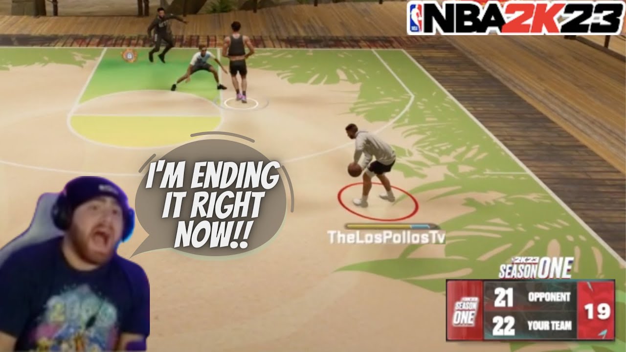 LosPollosTV Goes To The PARK For The FIRST Time On NBA 2K23...