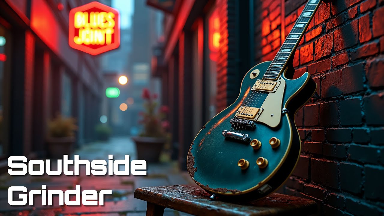 Southside Grinder | Gritty Chicago Blues Instrumental (Slow Burn Blues)