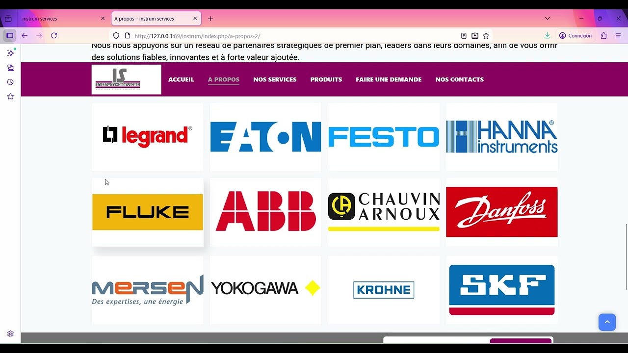 site web