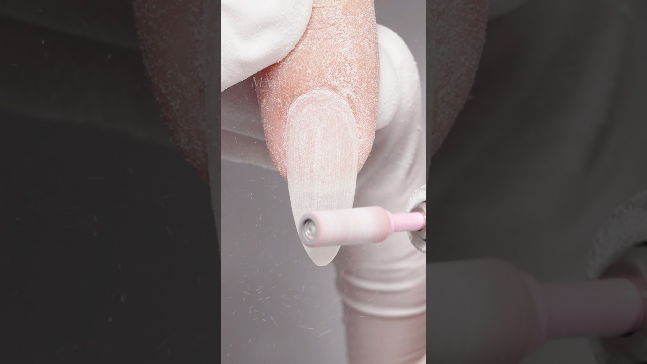 ✅ Quick Almond Tips! Want to learn how to shape almond nails safely? Watch me in action! 💅✨