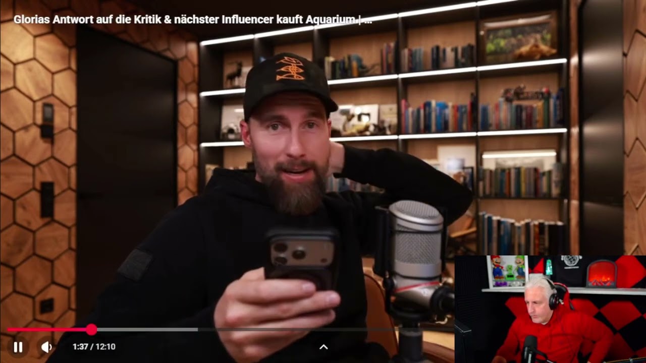 Glorias Antwort auf die Kritik & nächster Influencer kauft Aquarium 