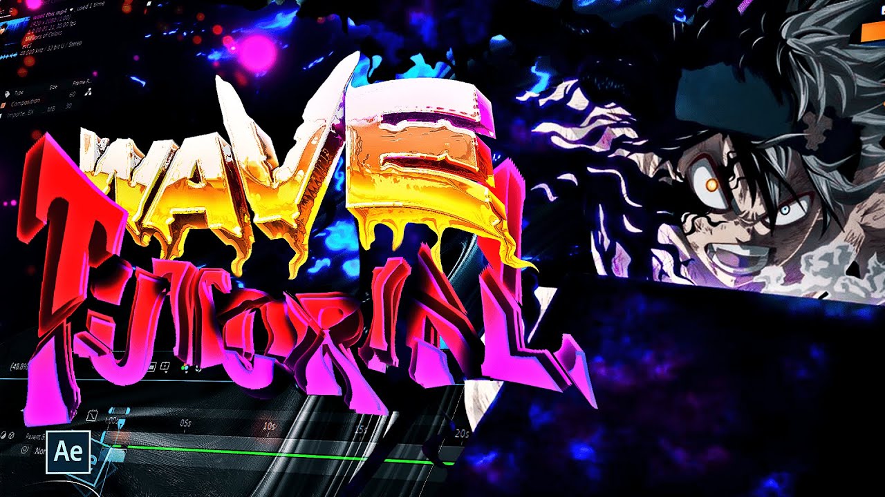 Make a FIRE Wave Transition LIKE NEPTUN in After Effects | AMV Tutorial