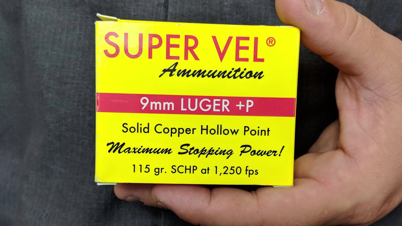 Лучшие боеприпасы 9 мм для самообороны? Тест Super Vel 9mm 115gr +P SCHP в баллистическом геле